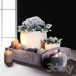 Decorative set - Tray 