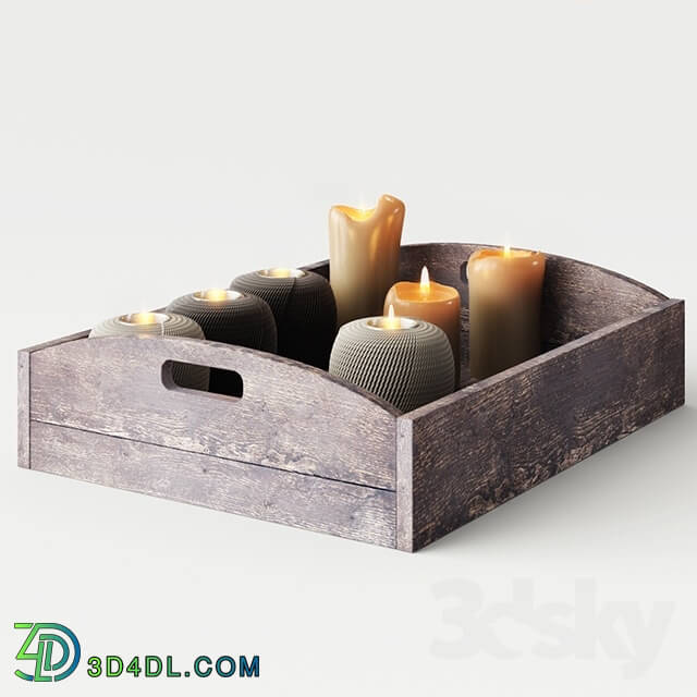 Decorative set - Tray