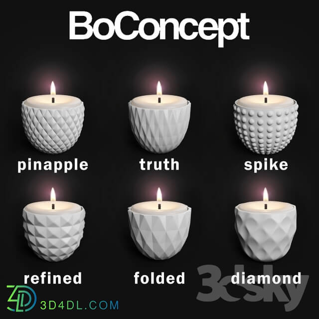 Other decorative objects - candlesticks BoConcept