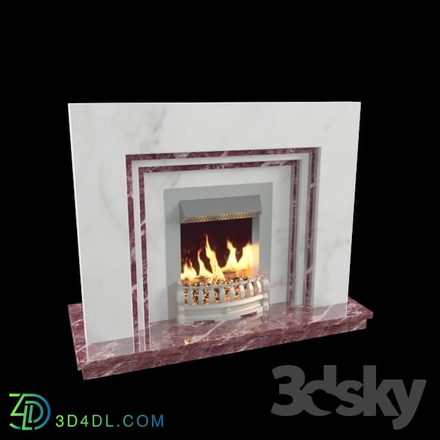 Fireplace - Fireplace _quot_Minimalism_quot_