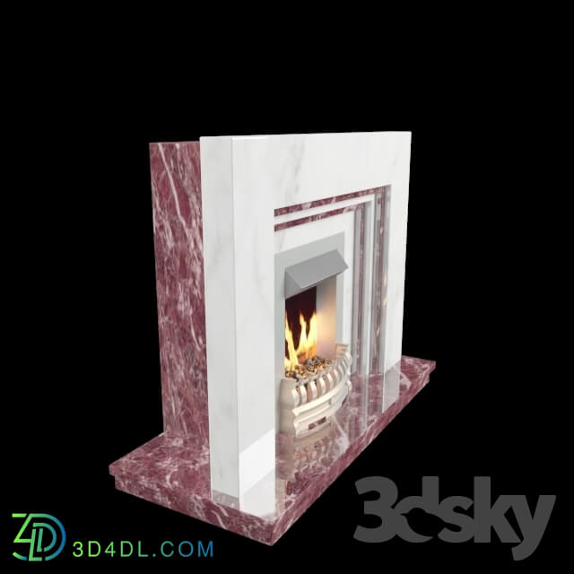 Fireplace - Fireplace _quot_Minimalism_quot_