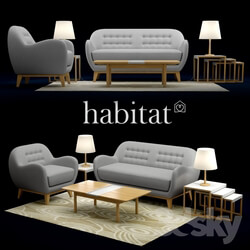 Sofa - Habitat Collection_ Baltazar II_ Elia_ Klio_ Pip_ Icone. 