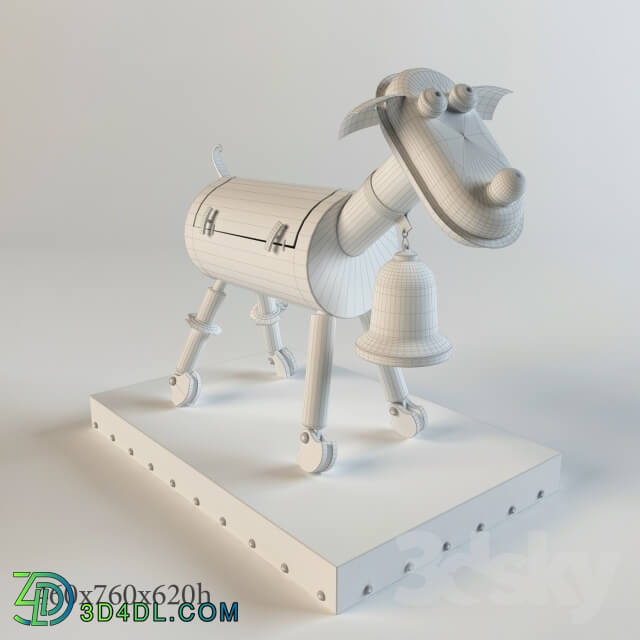 Other decorative objects - Goat. Decorative sculpture