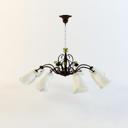 Ceiling light - Chandelier with flowers 