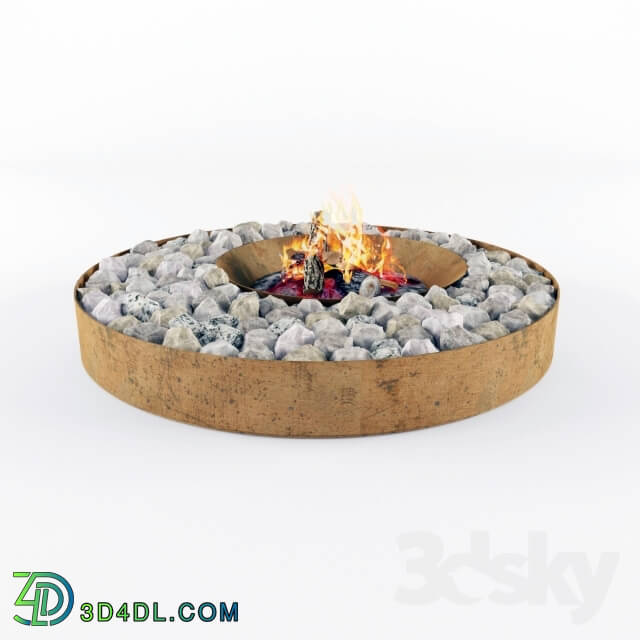 Other architectural elements - Garden hearth