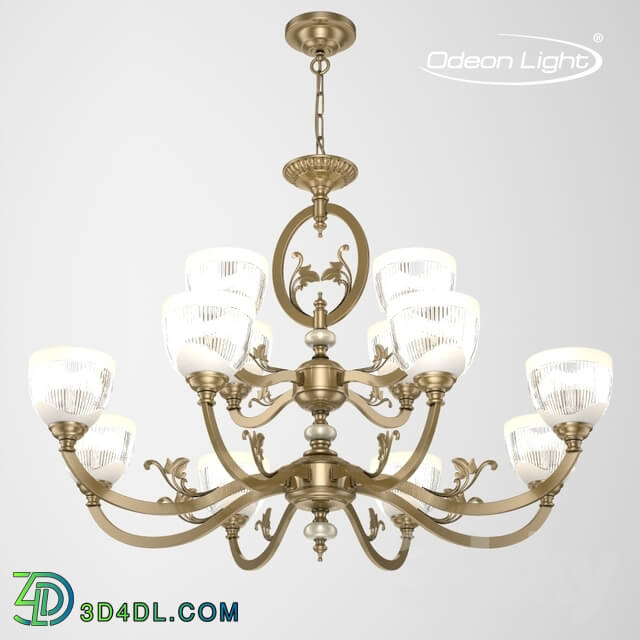 Ceiling light - Chandelier ODEON LIGHT 3998_12 PIEMONT