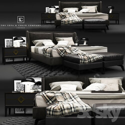 Bed - The Sofa and Chair Company - Enzo Bed 