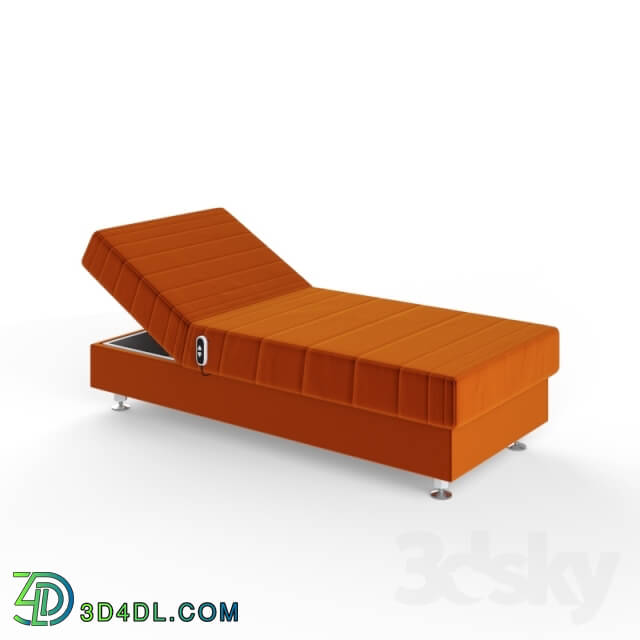Bed - Single bed with lifting mechanism