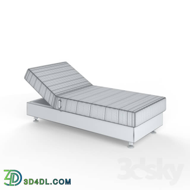 Bed - Single bed with lifting mechanism