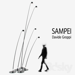 Floor lamp - Sampei Davide Groppi 230 260 290 440 