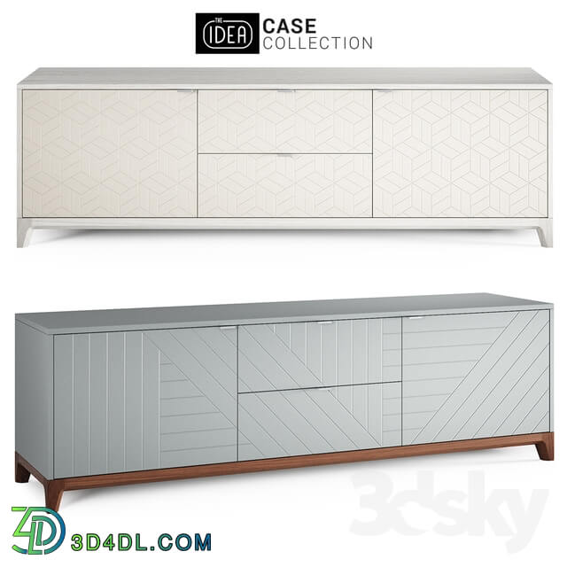 Sideboard _ Chest of drawer - The IDEA CASE cabinet TV _ 2