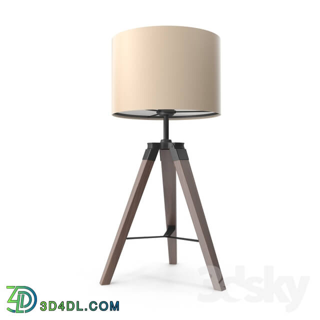 Table lamp - 94325 Table lamp LANTADA on the tripod_ 1x60W _E27__ Ø285_ H680