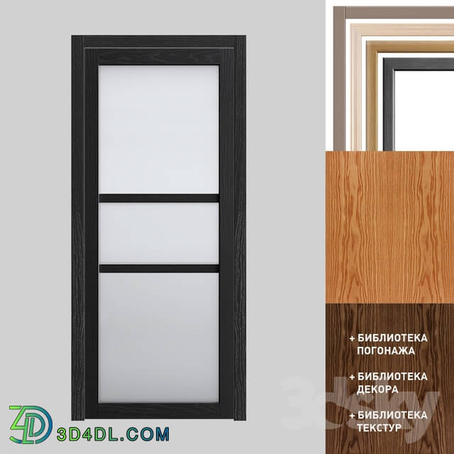 Doors - Alexandrian doors_ model E3 Quadro _interior partitions_