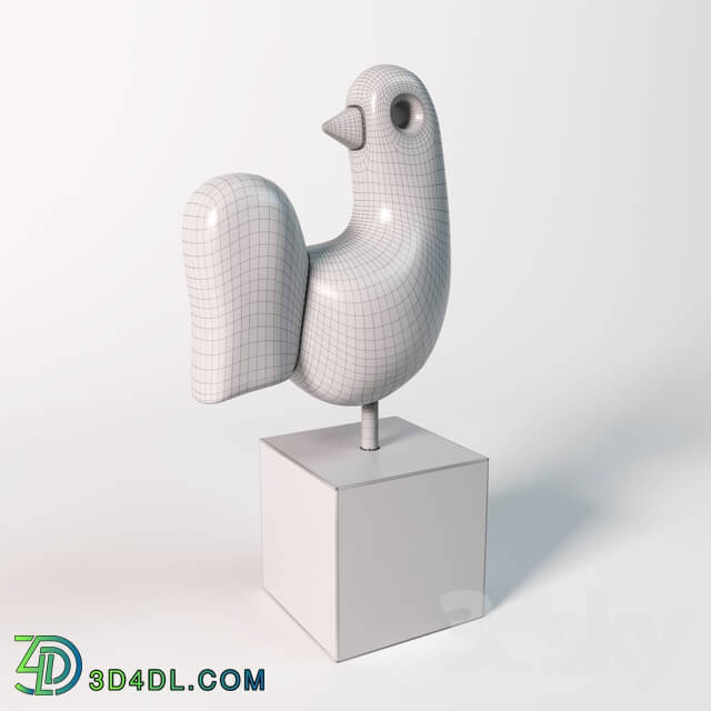 Decorative set - decor bird