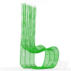 Arm chair - green chair 