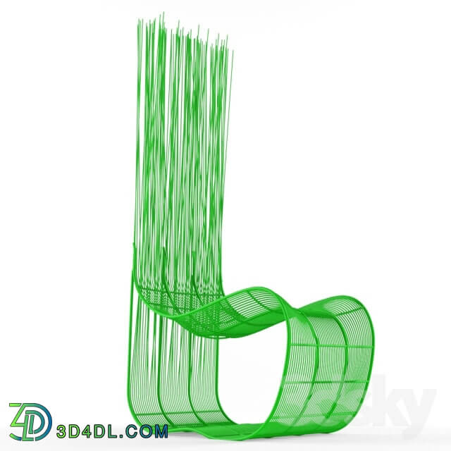 Arm chair - green chair