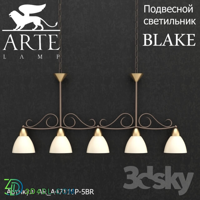 Ceiling light - Lamps suspended BLAKE A4711SP-5BR