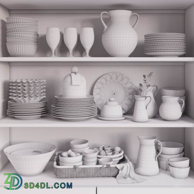 Tableware - Kitchen Set 02