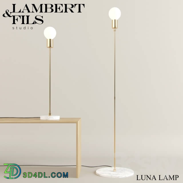 Table lamp - Lambert _amp_ Fils Luna Lamps