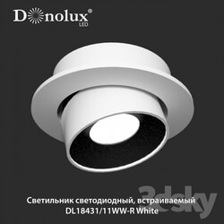 Spot light - LED lamp DL18431 _ 11WW-R White 