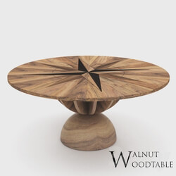 Table - Wood Table Windrose 