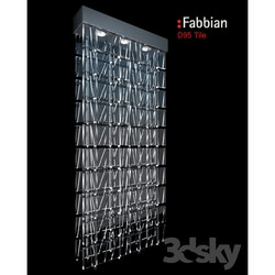 Other decorative objects - Fabbian D95 Tile 