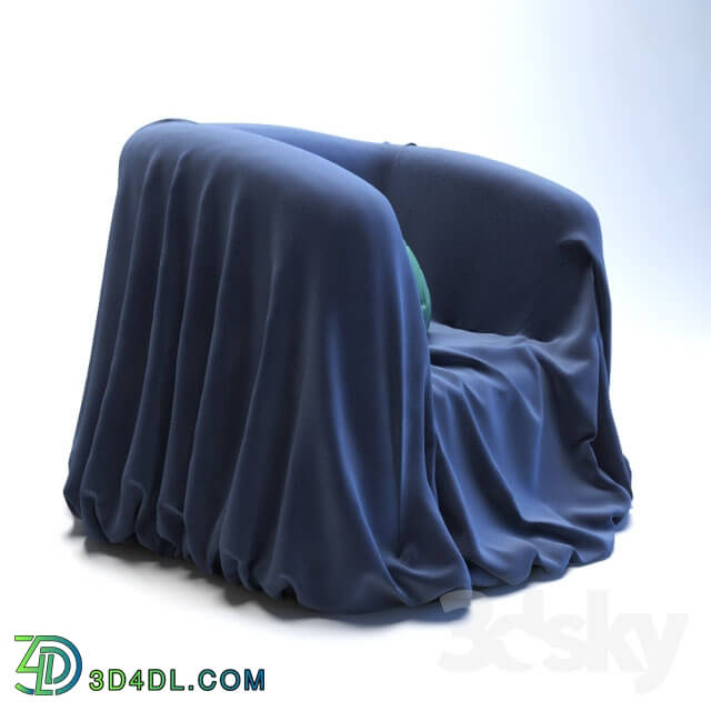 Arm chair - Armchair with cape _ pillow