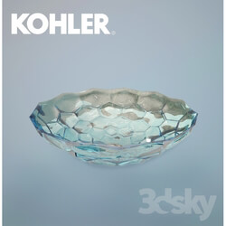 Wash basin - Kohler Briolette Glass Vessel 