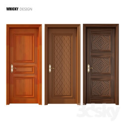 Doors - wood door part2 