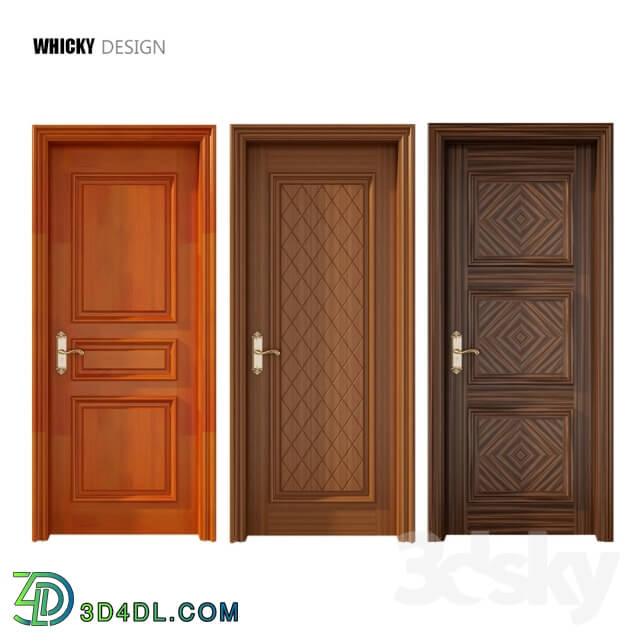 Doors - wood door part2