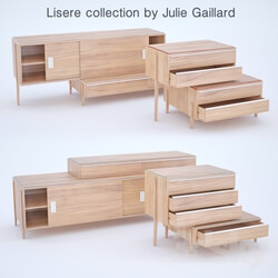 Sideboard _ Chest of drawer - Lisere furniture collection by Julie Gaillard 