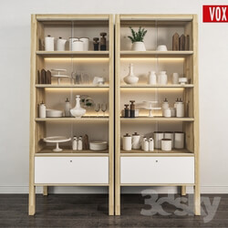 Wardrobe _ Display cabinets - Decorative set of kitchen cabinet_VOX_Spot 