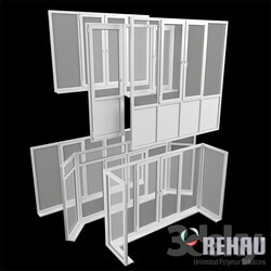 Windows - REHAU Euro-Design 60 options 1 