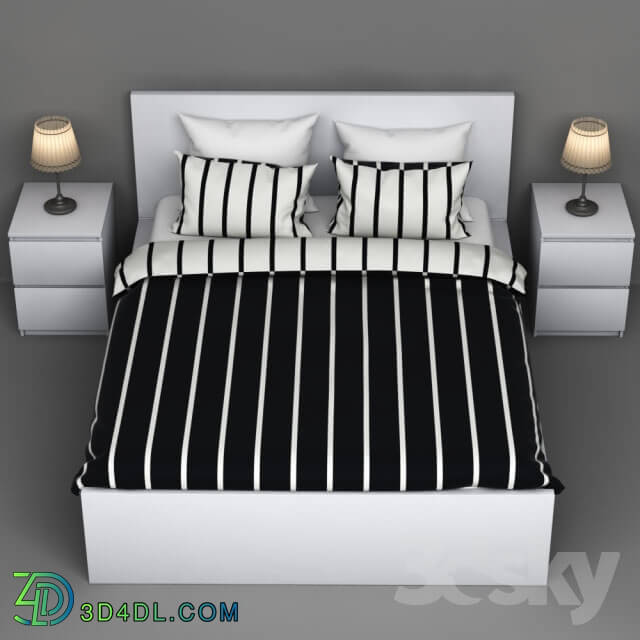 Bed - Bed MALM IKEA