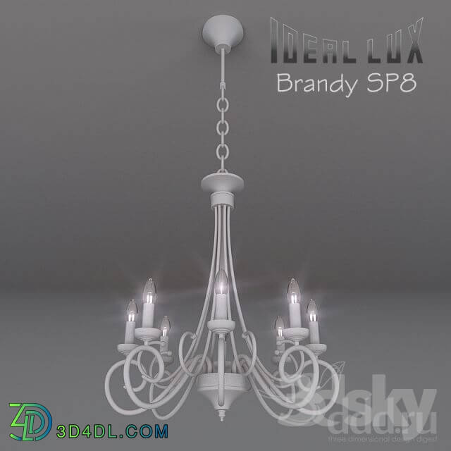 Ceiling light - IdealLux - Brandy SP8