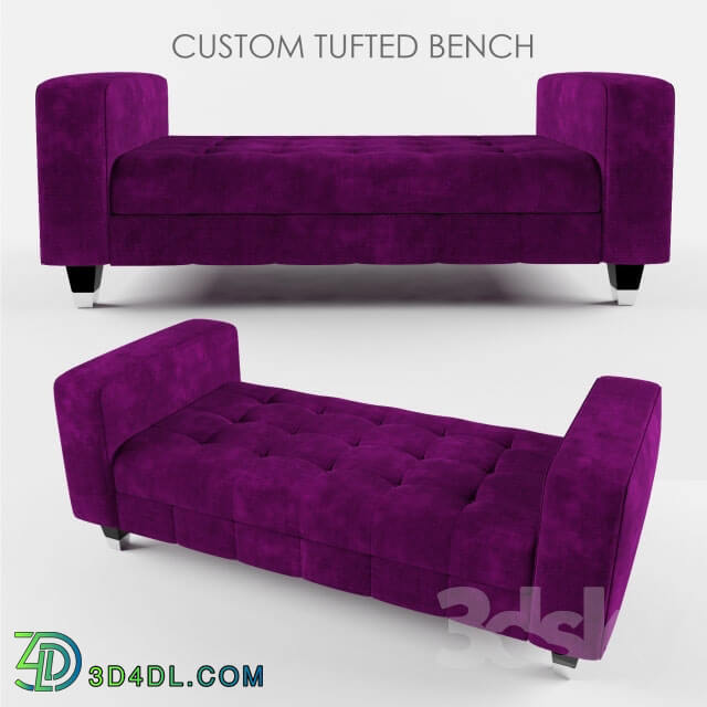 Other soft seating - Custom Tufted Bench