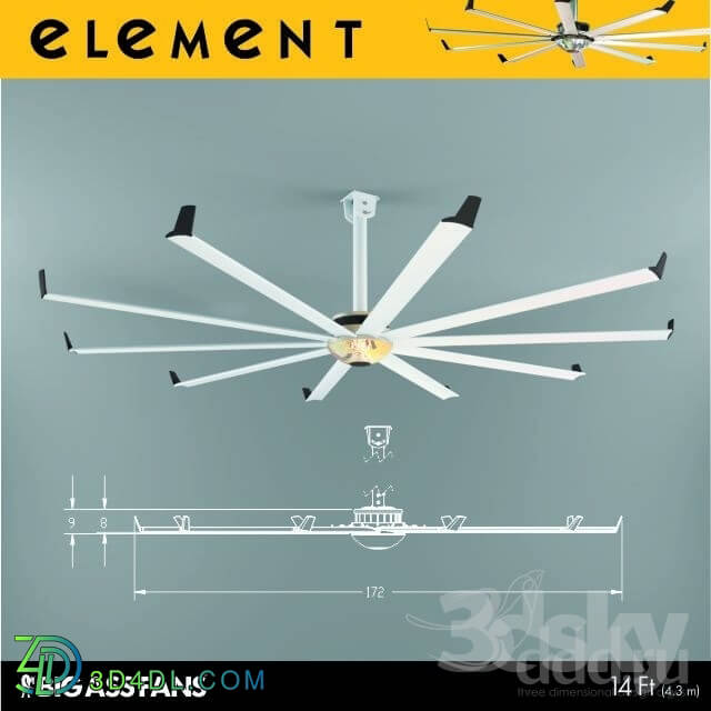 Household appliance - Element Fan