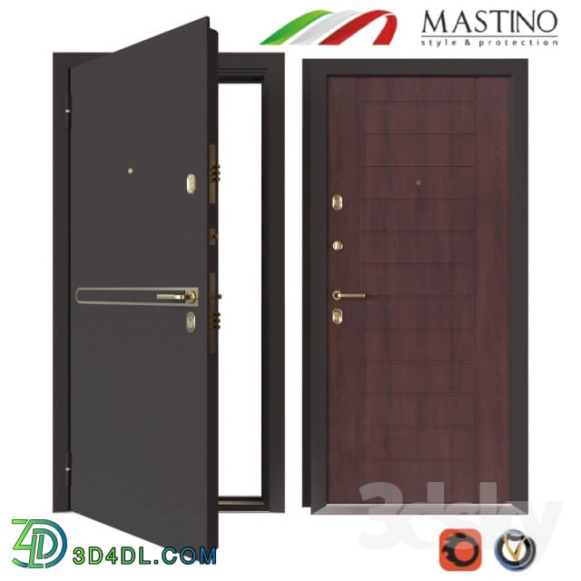 Doors - Input metal door MASTINO STRADA