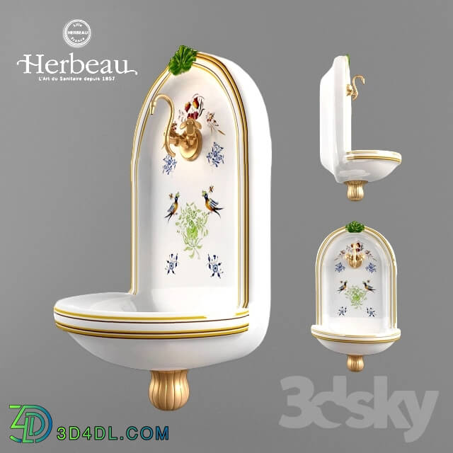 Wash basin - washbasin Herbeau