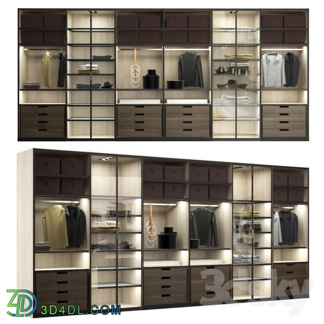 Wardrobe _ Display cabinets - Dressing Fitted POLIFORM