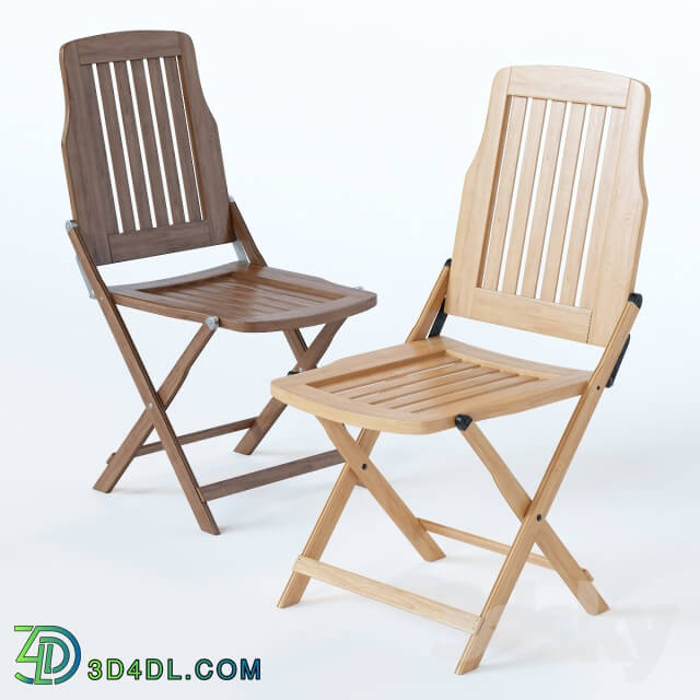 Chair - Wood Folding Chair