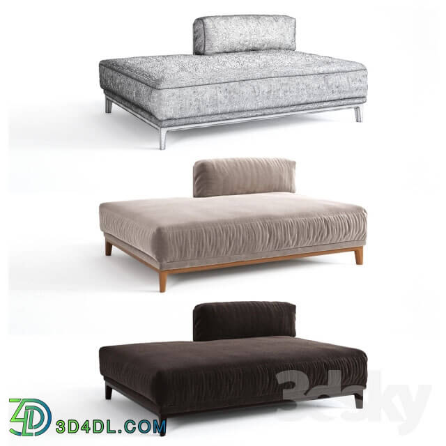 Other soft seating - sofa chaise longue module of CASE _art. 907_908_