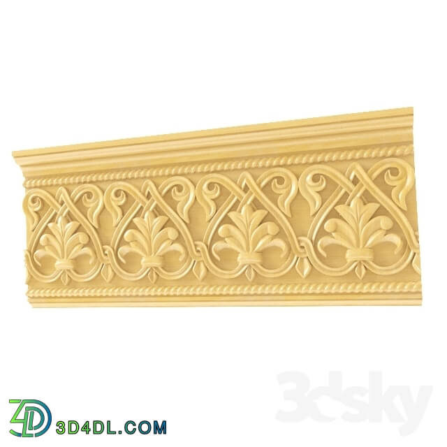 Decorative plaster - Cornice iconostasis