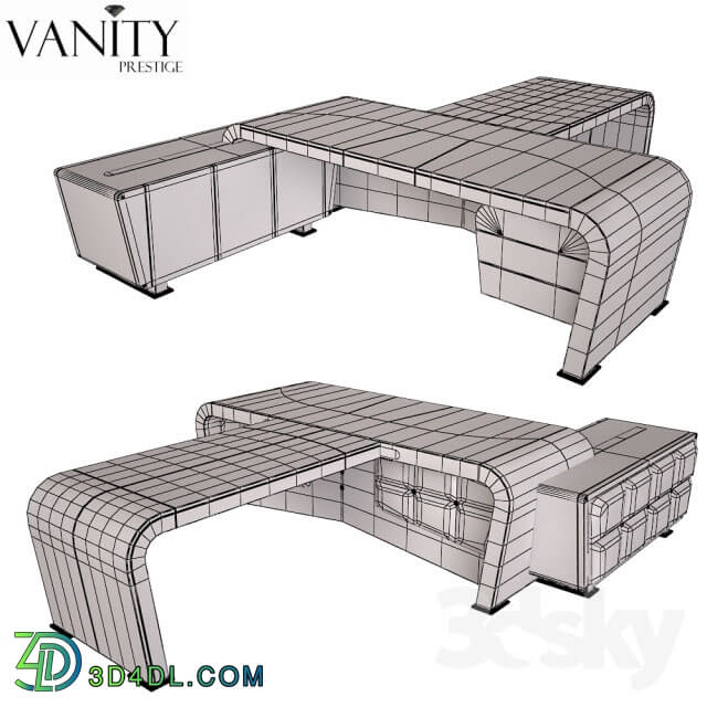 Office furniture - Vanity prestige - office furniture for the head