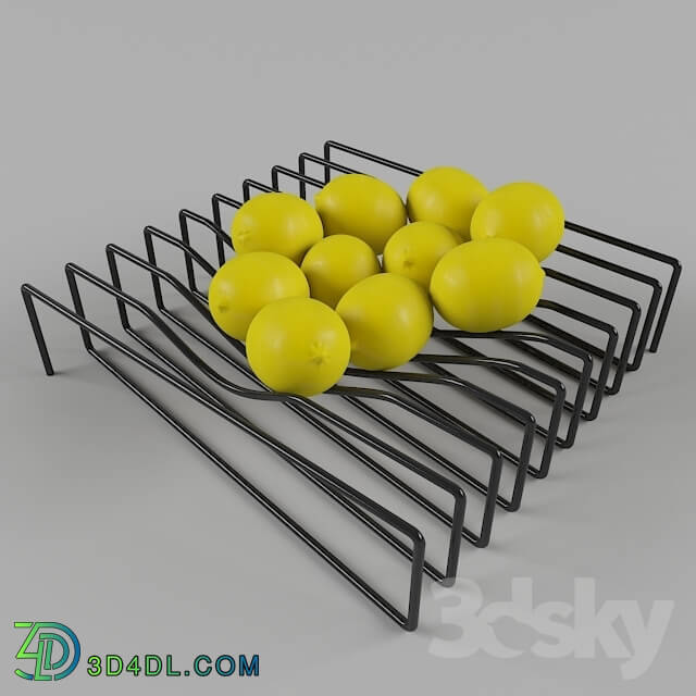 Other kitchen accessories - Wire Fruit Bowl