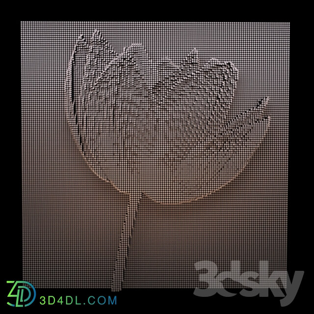 Other decorative objects - Decorative panel - tulip