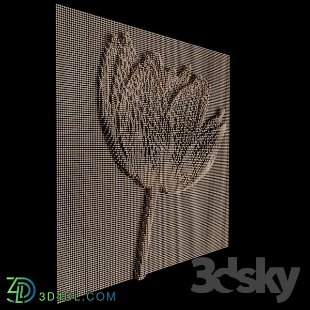 Other decorative objects - Decorative panel - tulip