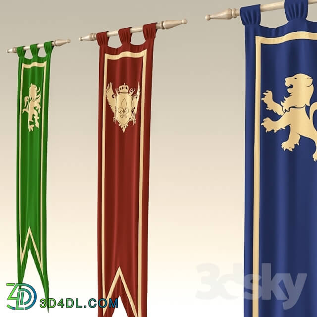 Miscellaneous - Medieval flags