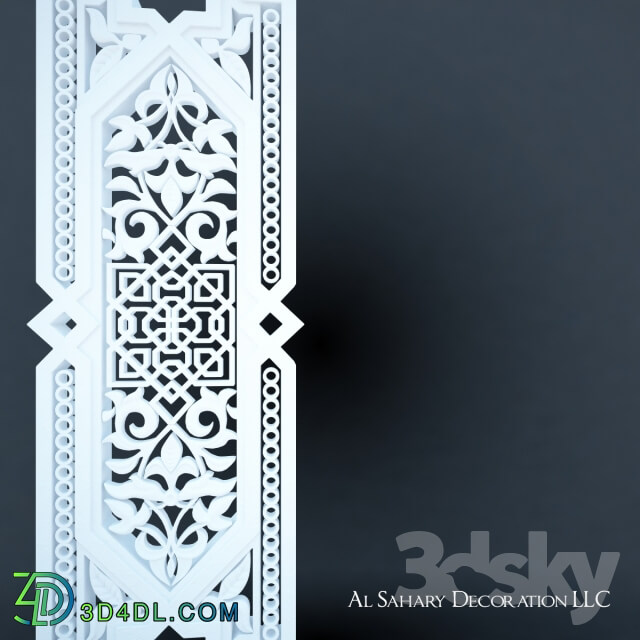 Decorative plaster - Plaster moldings