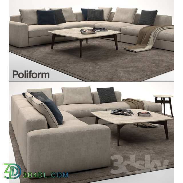 Sofa - Poliform Dune Sofa